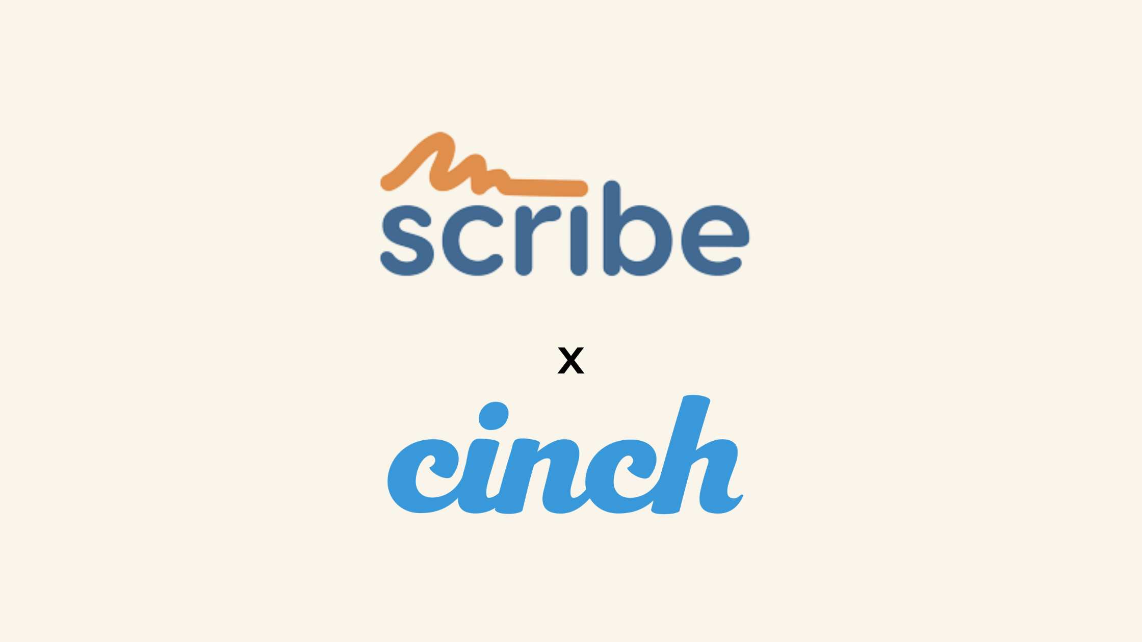 Scribe Handwritten logo